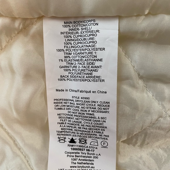 🎀🧥Tory Burch jacket size 6🧥🎀 - Picture 17 of 17